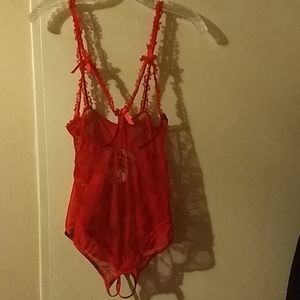 Open bust and crotch teddy ♥️ NWOT